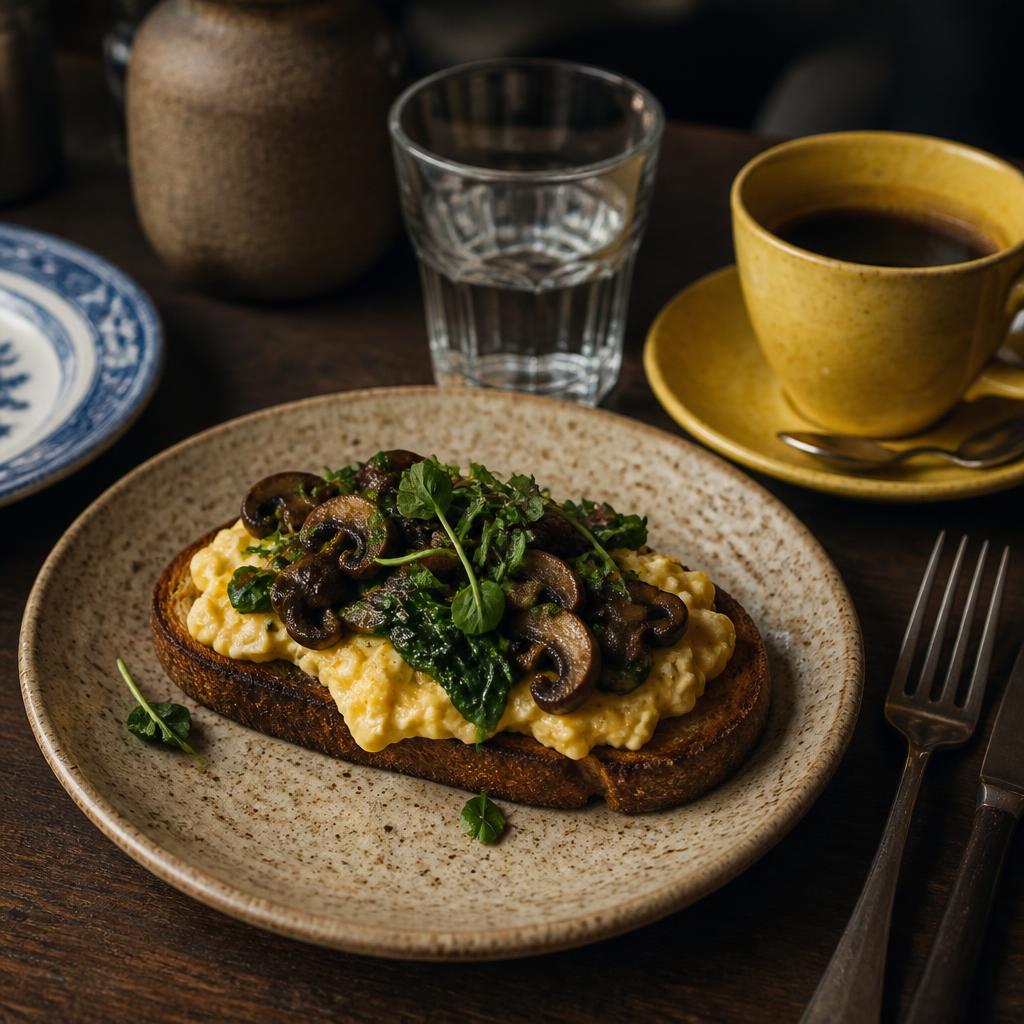 Brunch on sourdough